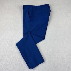VINEYARD VINES Performance Fairway Pants Mens Size 31/31 Royal Blue Golf Stretch